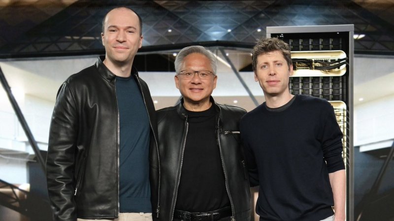 Sam Altman, CEO di OpenAI, e Jensen Huang, fondatore e capo di NVIDIA, si erano già incontrati a settembre 2025 per un altro accordo miliardario