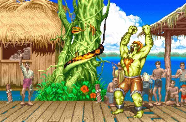 Con la scossa elettrica di Blanka si era di fatto intoccabili a distanza ravvicinata