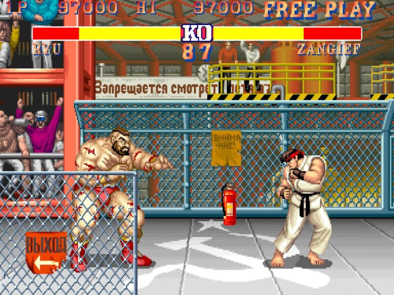 Zangief sembrava lento e innocuo dalla distanza, ma a corto raggio...
