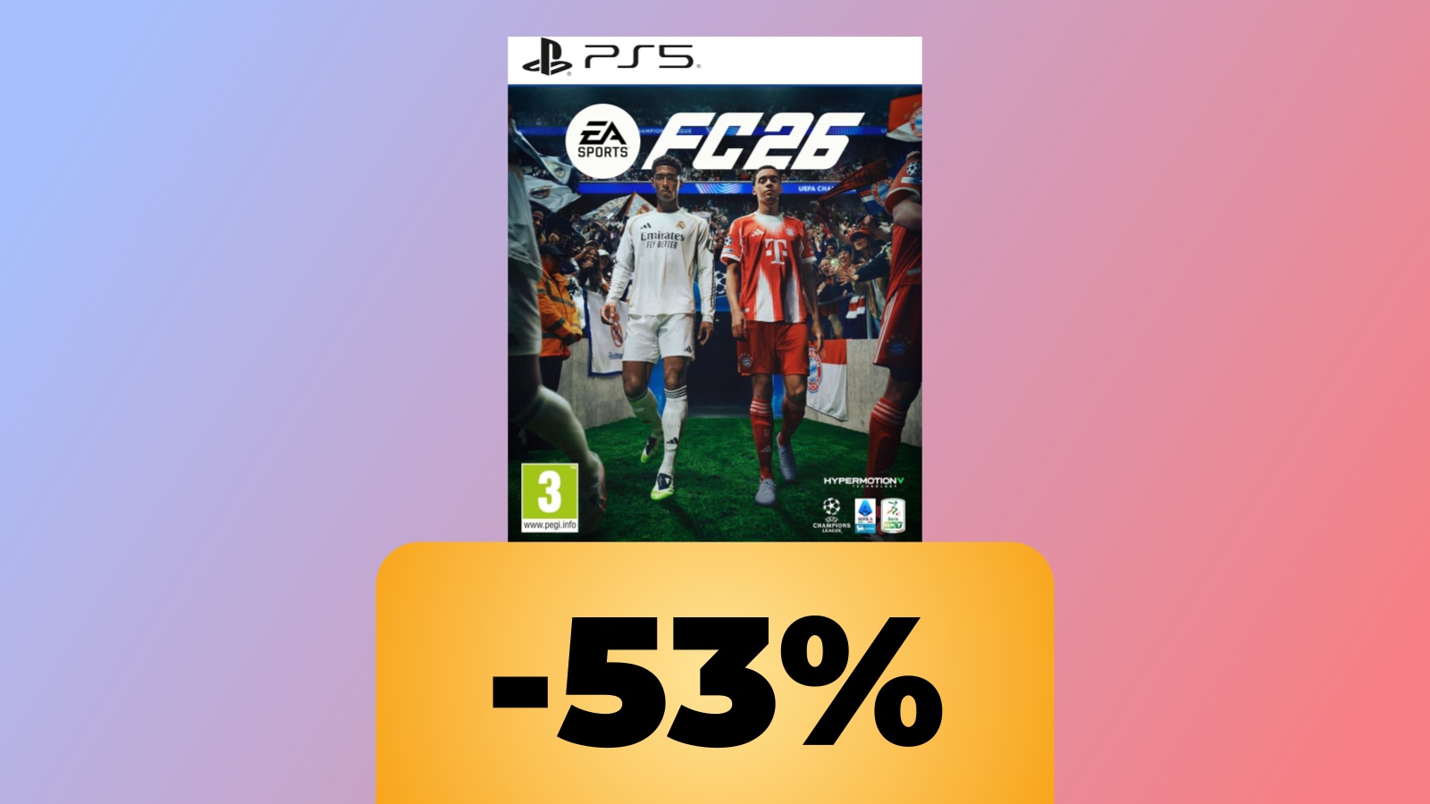 Se ami il calcio, EA Sports FC 26 per PS5 è in sconto su Amazon al minimo storico
