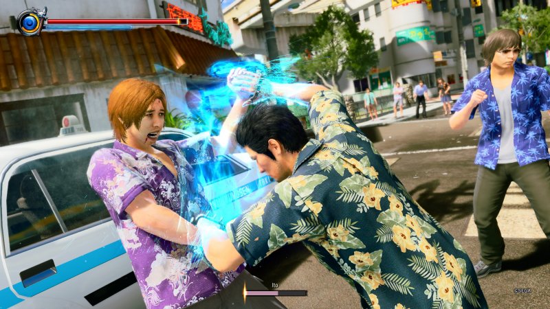 Lo stile Ryukyu è devastante, l'ideale per affrontare avversari numerosi in Yakuza Kiwami 3 & Dark Ties