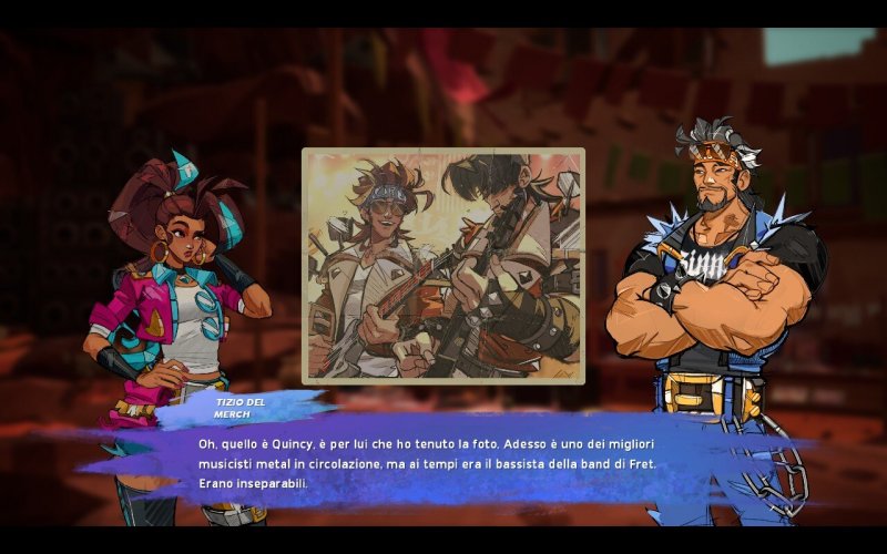 La storia viene portata avanti attraverso dialoghi simili a visual novel