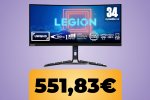 Serve un nuovo monitor? Il Lenovo Legion curvo da 34' è al suo prezzo più basso di sempre: qualità e fluidità al top - Notizia