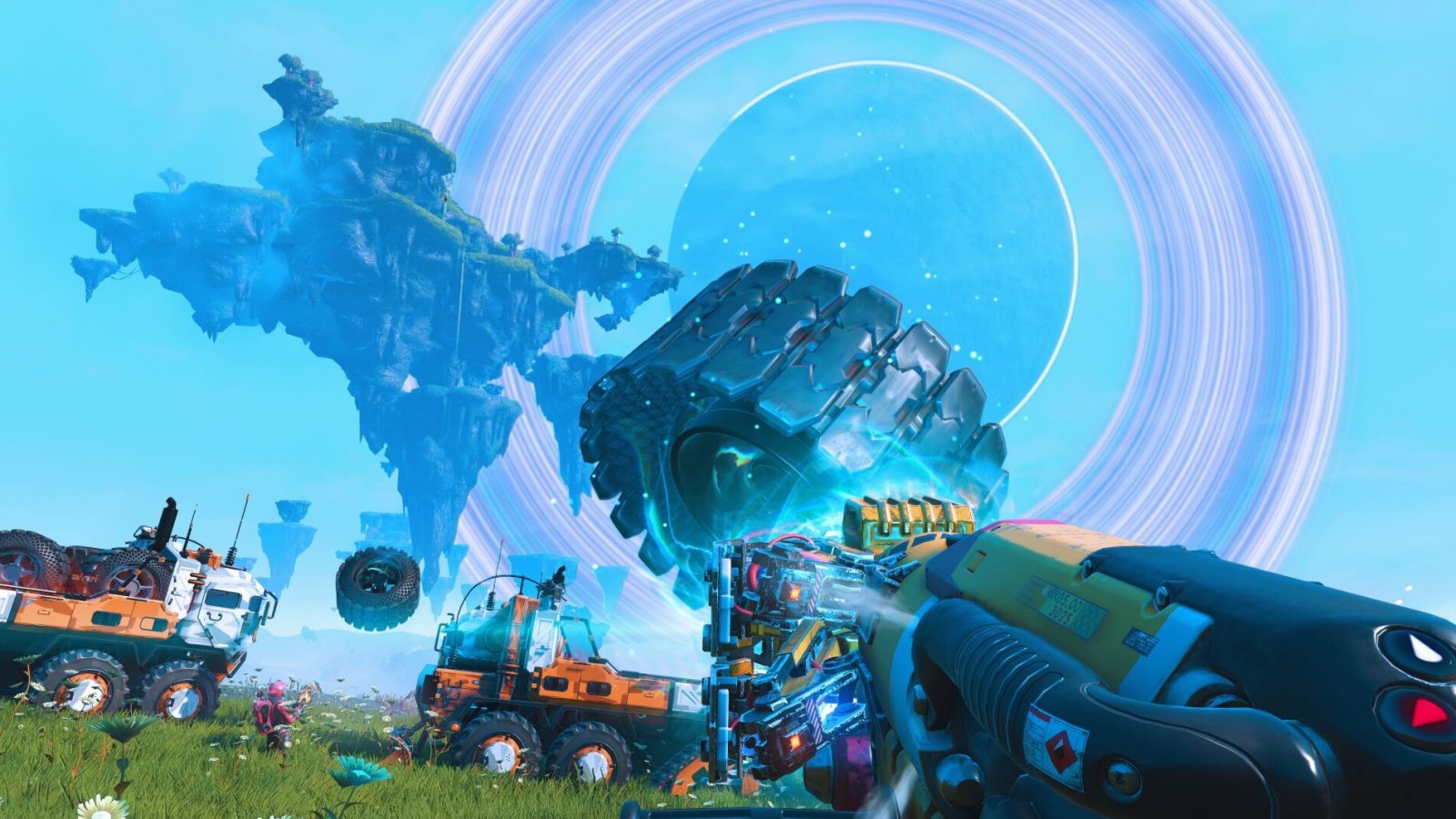 No Man's Sky presenta il grosso update gratis "Remnant", che porta una gravity gun