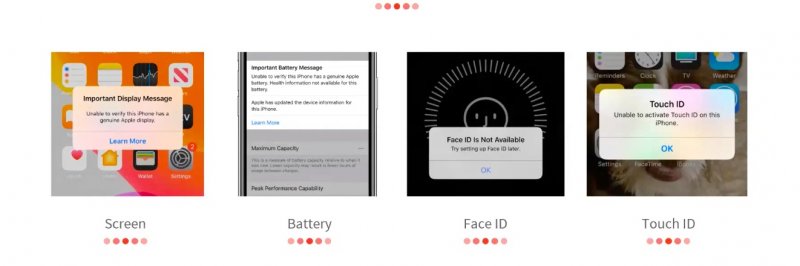 Il parts pairing su iPhone