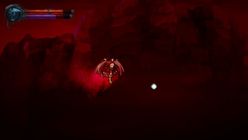 Raziel può sfruttare le sue ali per restare in volo a lungo e superare ampie voragini