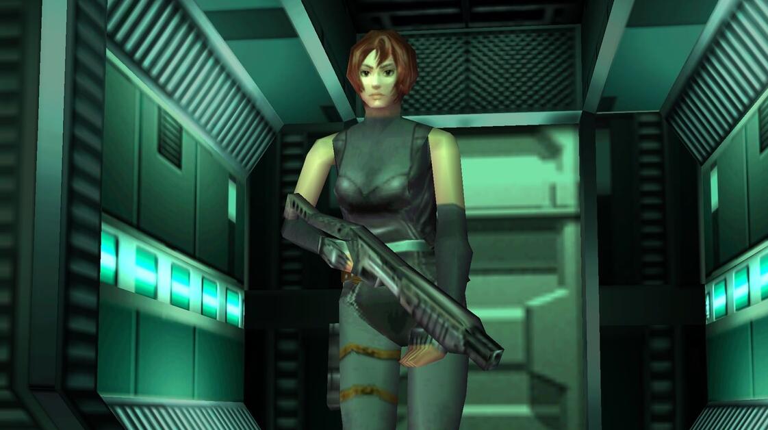 La protagonista di Dino Crisis