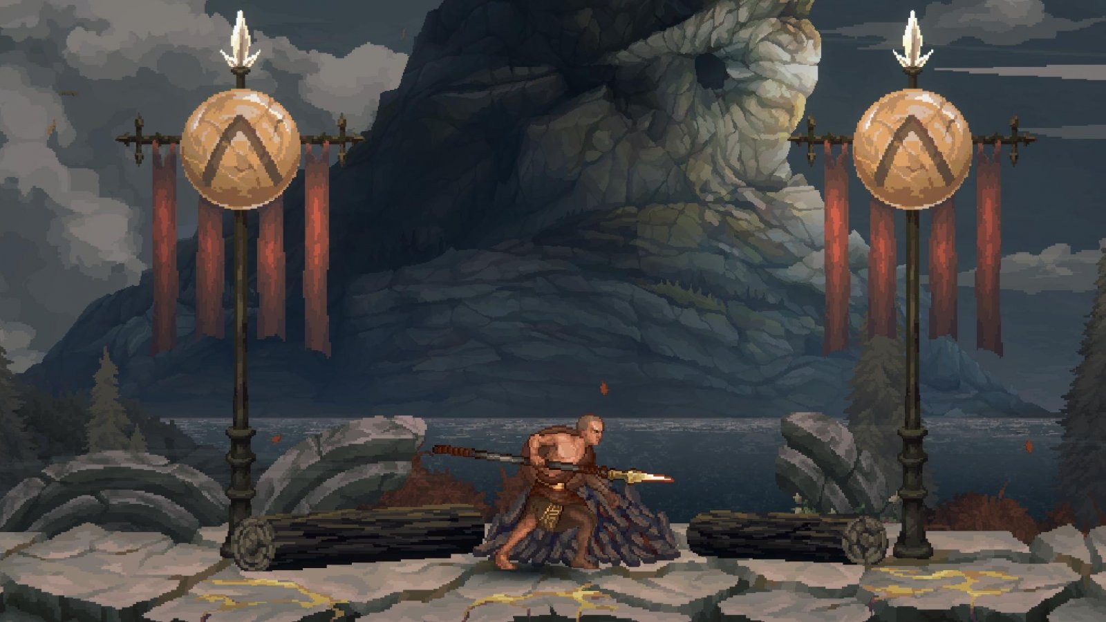 Kratos in God of War Sons of Sparta