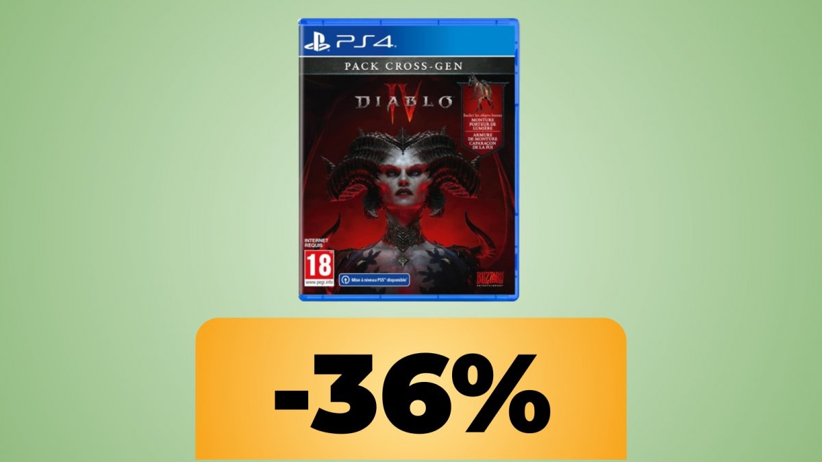 Diablo IV è in offerta su Amazon al suo minimo storico: l'ultimo capitolo di una saga storica è in promozione
