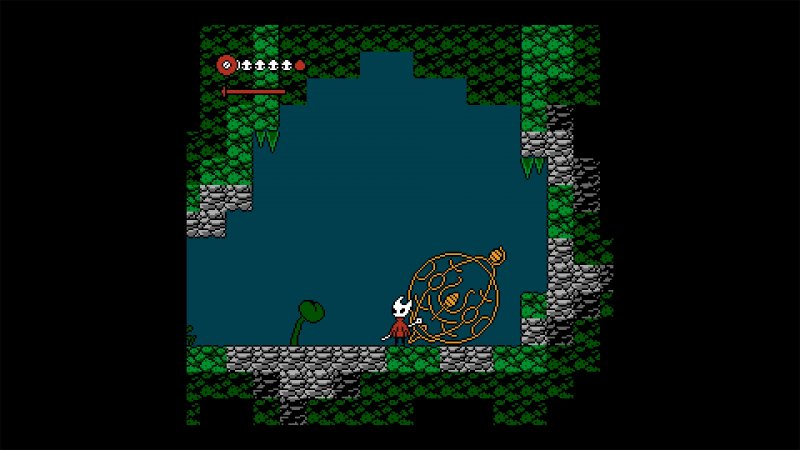 Un'immagine tratta dal demake