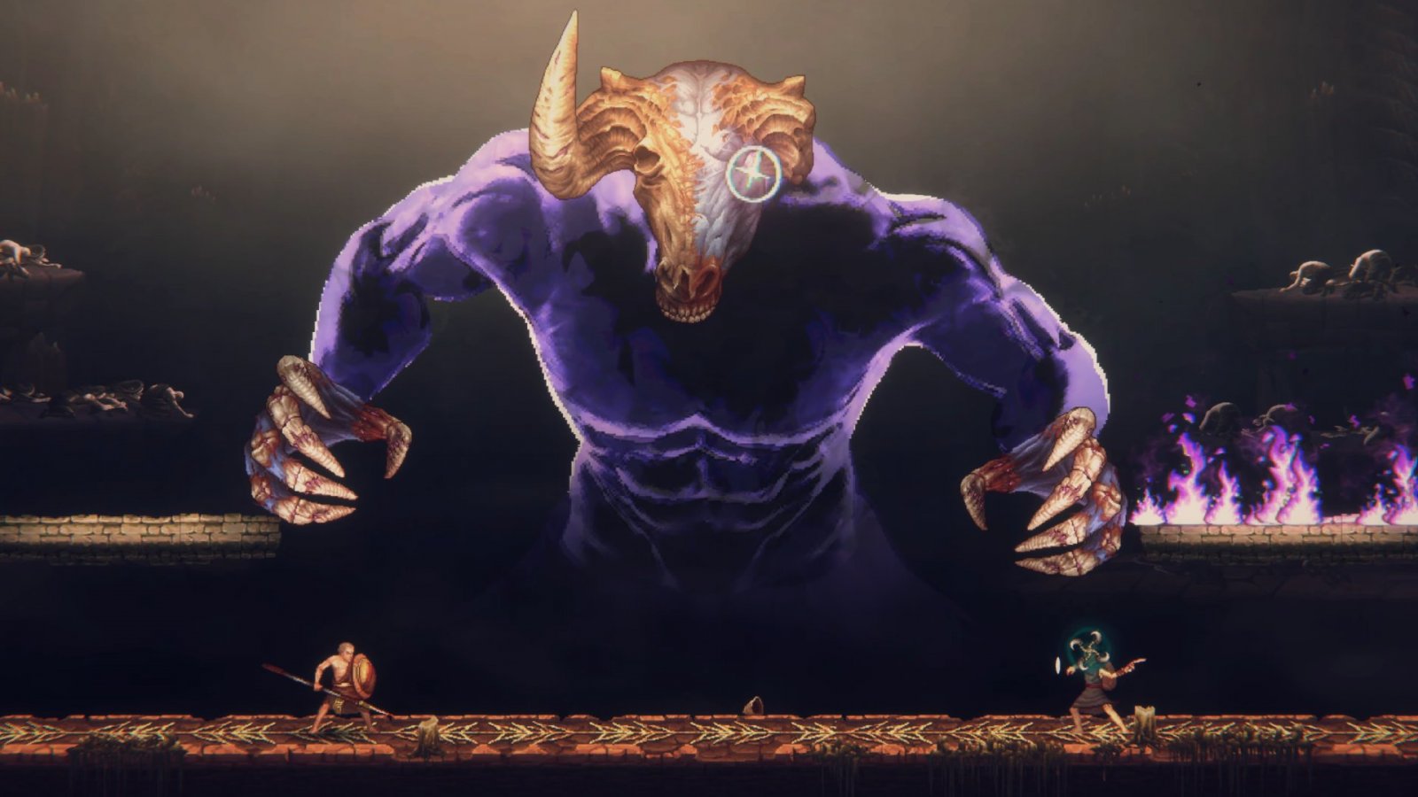 La grafica di God of War Sons of Sparta traduce in 2D l'originale