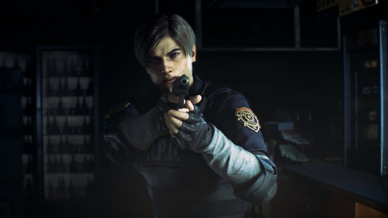 In Resident Evil 2 Leon è un giovanissimo poliziotto al suo primo giorno di lavoro