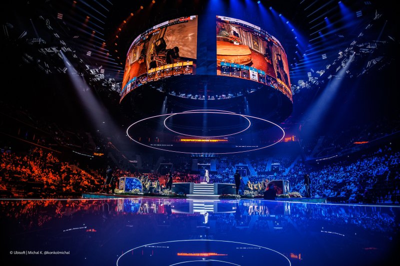 La Adidas Arena durante l'evento (Photo by Michal Konkol / Ubisoft)