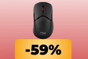 Cerchi un nuovo mouse da gaming? L'HyperX Pulsefire Saga Pro è in offerta su Amazon, maxi sconto e (quasi) minimo storico