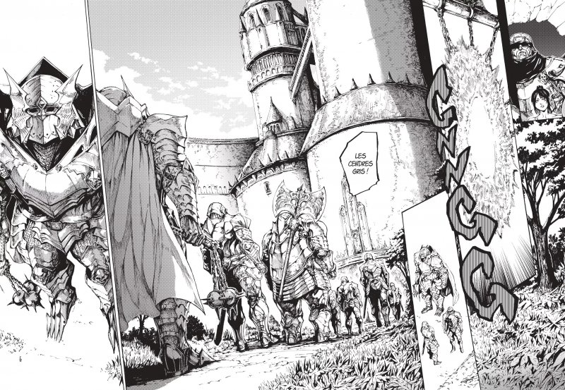 Il manga di Dark Souls si può definire in tutto e per tutto una produzione franco-nipponica