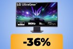 Il monitor da gaming LG UltraGear è in offerta su Amazon (quasi) al minimo storico: 32', 180Hz e tempo di risposta di 1ms - Notizia