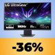 Il monitor da gaming LG UltraGear è in offerta su Amazon (quasi) al minimo storico: 32", 180Hz e tempo di risposta di 1ms