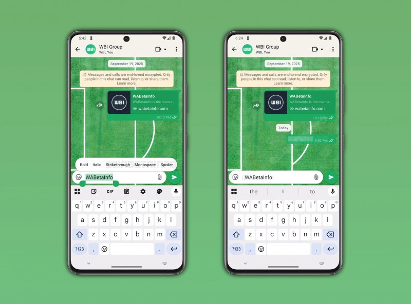 La nuova opzione di formattazione per gli spoiler