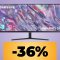 Il monitor Samsung HRM ViewInfinity S5 è in promozione su Amazon: 34', 21:9, HDR10 e 4K