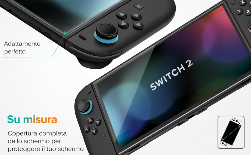 La pellicola protettiva per Switch 2