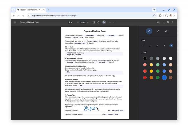 Annotare i PDF su Chrome