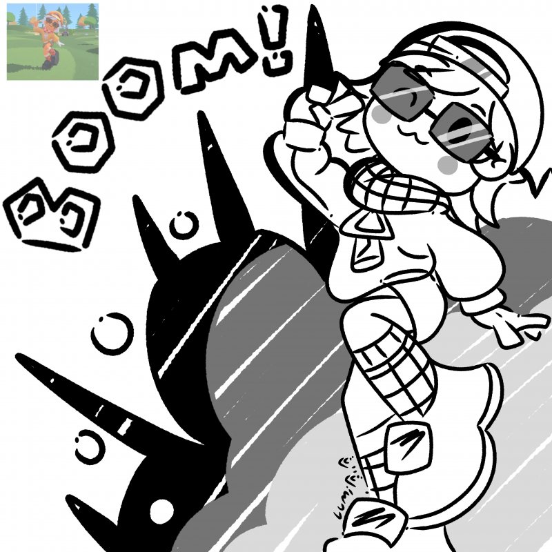 L'immagine che celebra il successo di Super Battle Golf