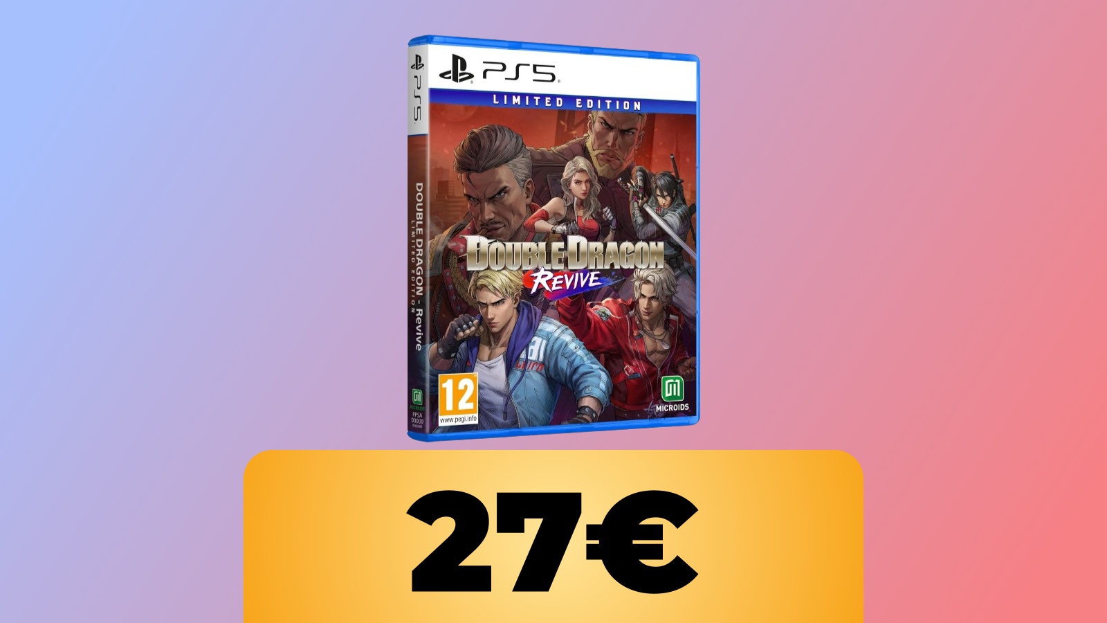 Double Dragon Revive Limited Edition per PS5 al minimo storico su Amazon: perfetto se ami i picchiaduro