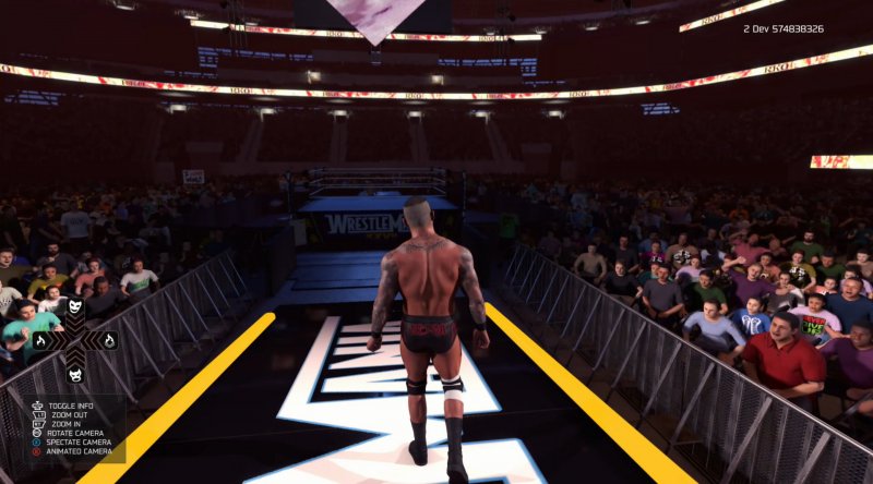 La visuale libera durante le entrate è una delle novità di WWE 2K26