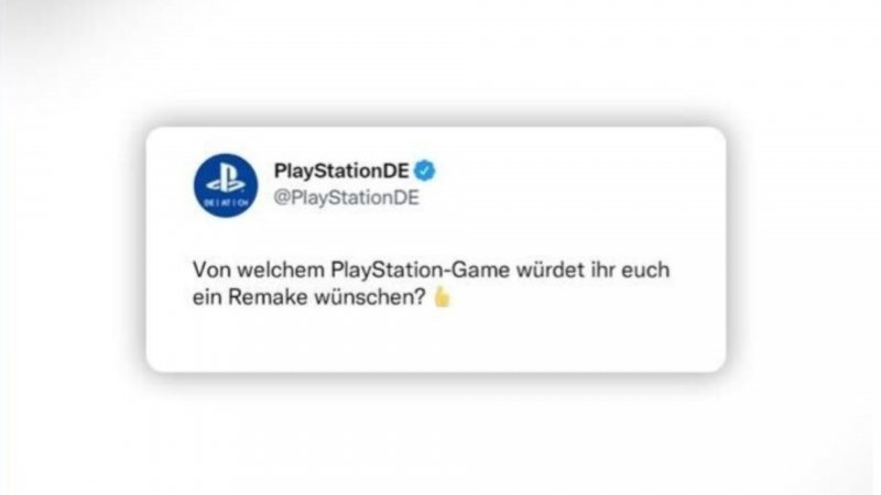Il messaggio in questione da parte di PlayStation DE