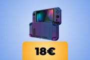 Proteggi la tua console Nintendo Switch con questa custodia confortevole e facile da applicare