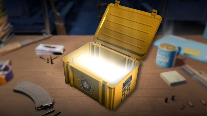 Una loot box di Counter-Strike