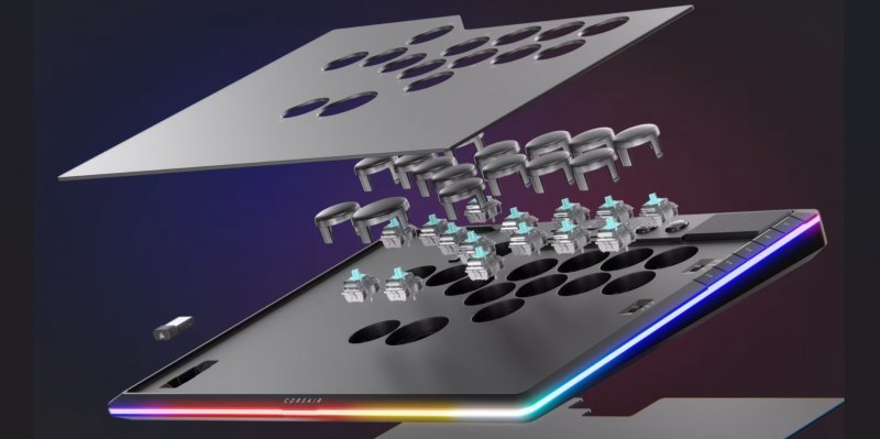 I pulsanti Hall Effect consentono la regolazione della distanza di attuazione e il Rapid Trigger