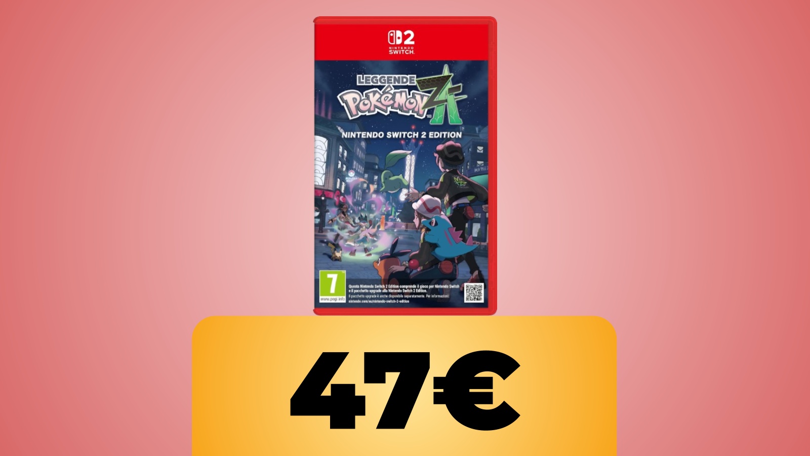 La versione su scheda di Leggende Pokémon: Z-A per Nintendo Switch 2 è in sconto al minimo storico