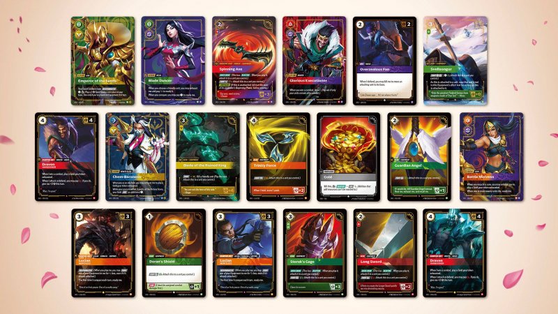 Alcune delle nuove carte dell'espansione Spiritforged