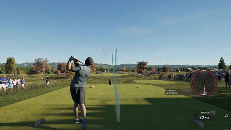 Il sistema di swing di PGA Tour 2K25