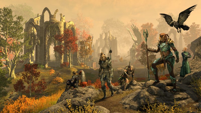 Uno degli scenari di The Elder Scrolls Online: Gold Road