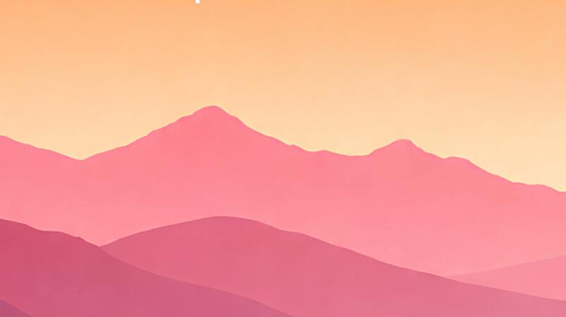 Dei profili di montagne