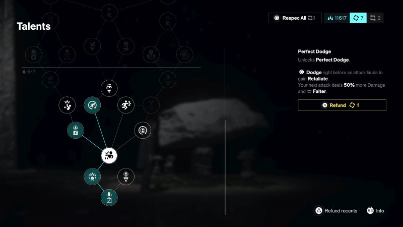 I talenti servono a rifinire la build di Dylan affinché sia in linea con il nostro stile di gioco