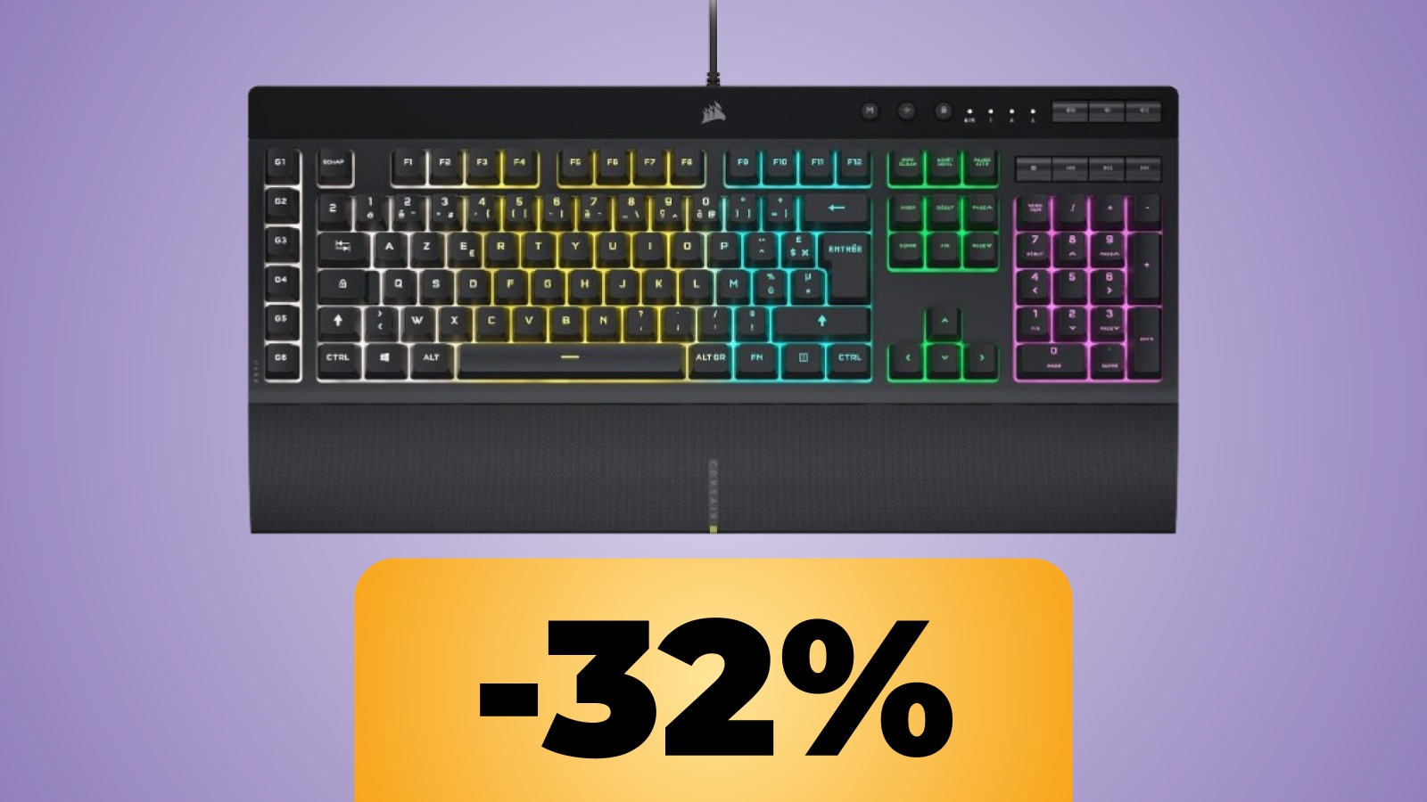 Tastiera da gaming Corsair