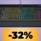 La tastiera da gaming Corsair è in offerta su Amazon: illuminazione RGB e massima resa per lunghe sessioni di gioco