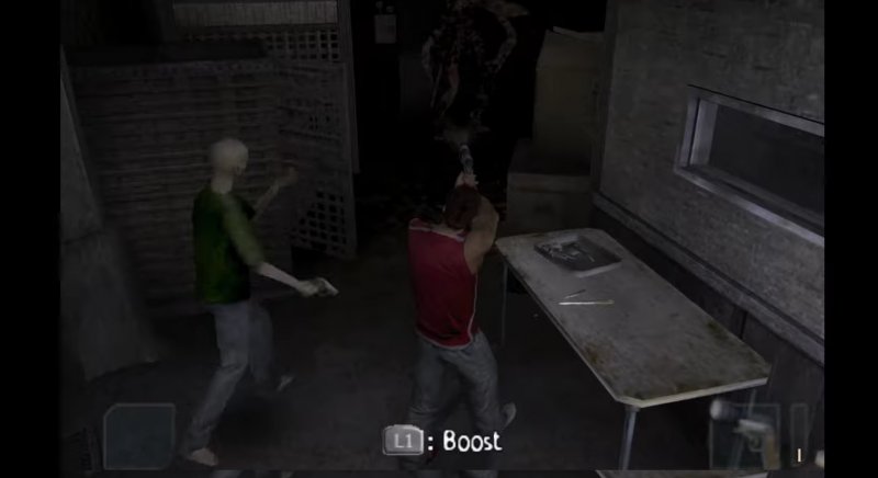 Obscure permetteva di legare la torcia all'arma da fuoco