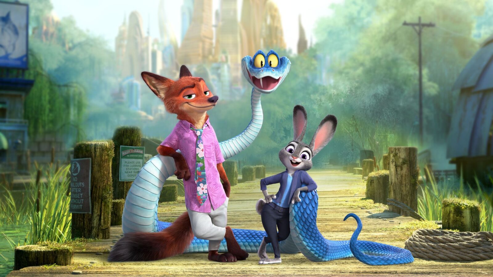 I protagonisti di Zootropolis 2