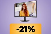 Il monitor AOC B3 è molto versatile ed è in promozione su Amazon: 27", Full HD e refresh rate da 100Hz