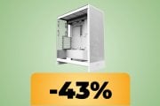 Sei alla ricerca di un case? Su Amazon è disponibile una promozione che (quasi) dimezza il prezzo dell'NZXT H7 Flow