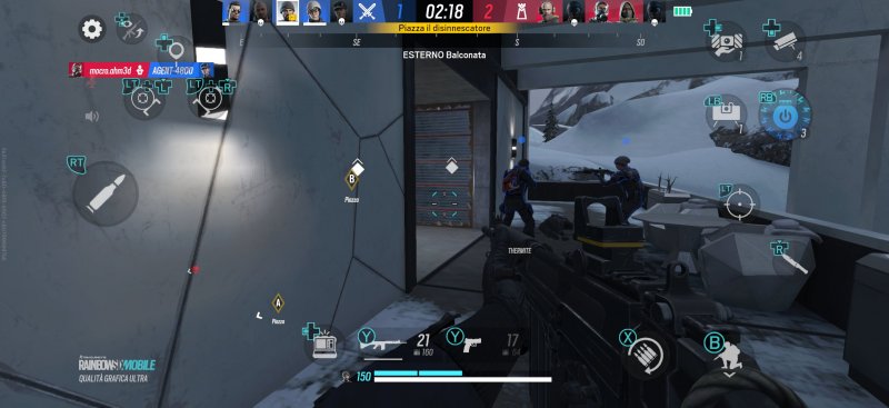 L'affollata interfaccia di Rainbow Six Mobile può essere 'asciugata' dalle opzioni