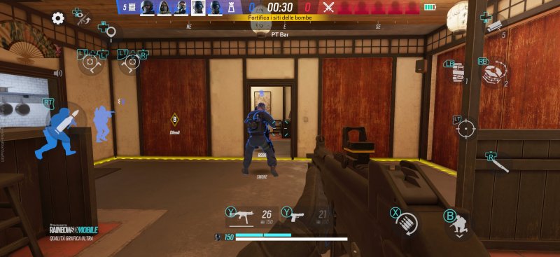 Una sequenza di Rainbow Six Mobile