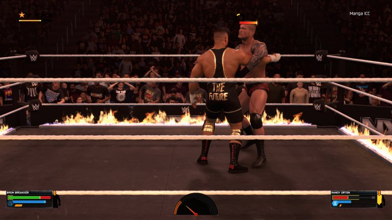 Il nuovo Inferno Match, in questo caso fra Bronn Brakker e Randy Orton in WWE 2K26