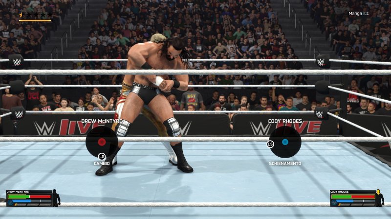 Cody Rhodes affronta Drew McIntyre in WWE 2K26