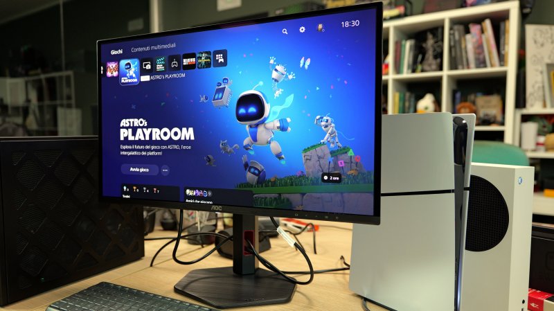 Il monitor AOC Agon Q27G4ZDR