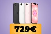 Preordina il nuovo iPhone 17e su Amazon: display Super Retina XDR, chip A19 e un giorno intero di autonomia